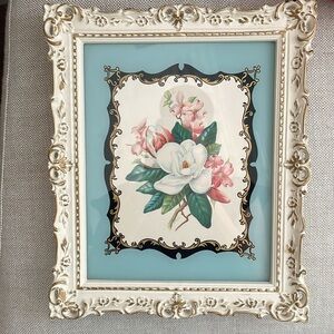 Vintage Turner Wall Accessory Floral Art